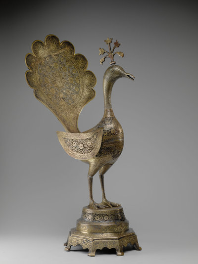 Peacock, Qajar Iran, 19th century